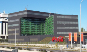 COCA-COLA offices in Madrid (Spain). Building designed by 'De Lapuerta + Asensio' architectural firm and completed in 2009.